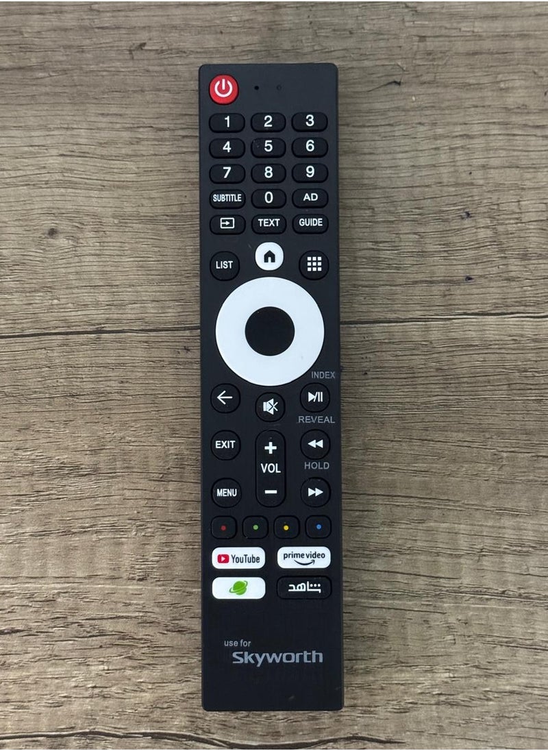 Skyworth - New Replaced Remote control Fit for Skyworth All Smart TV with Voice function Built-in NETFLIX PRIME-VIDEO YOUTUBE GOOGLE-PLAY - Image 1