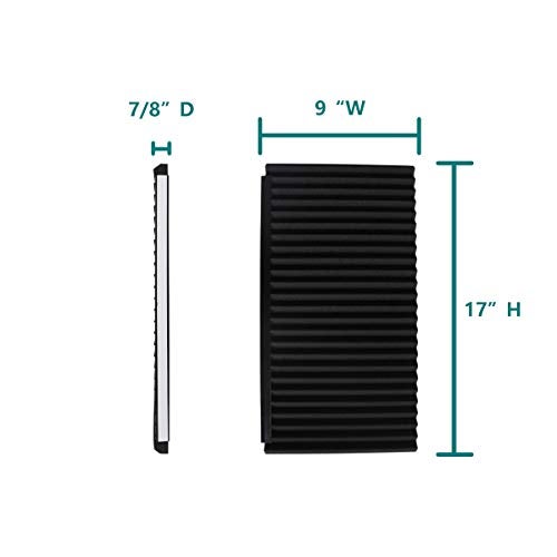 Daisypower Window Air Conditioner Foam Insulating Panels Kits, AC Units Insulation Side Panels, 17 Inch x 9 Inch x 7/8 Inch - Image 2