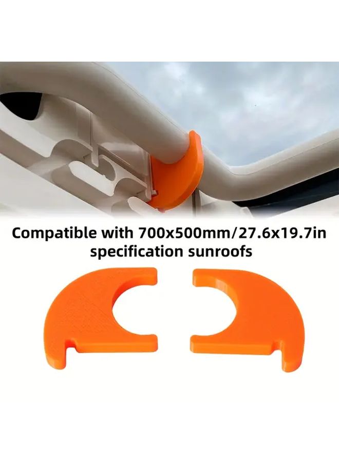 Heki Sunroof Safety Locks For 700x500mm RVs Easy Installation Compact Design - Image 4
