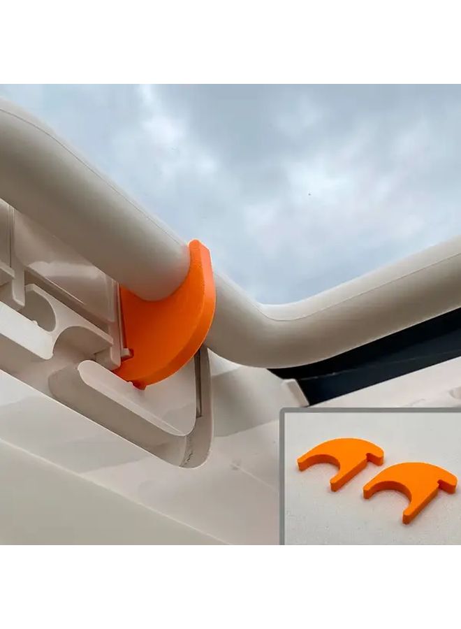 Heki Sunroof Safety Locks For 700x500mm RVs Easy Installation Compact Design - Image 2