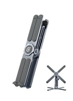 Remson Remson Axis Stand Rotatable and Foldable Laptop and Tablet Stand Riser Holder Aluminum Alloy 360 Rotation Compatible with MacBook Air Pro, HP, Dell XPS,Laptops up to 16 inches  - Image 1