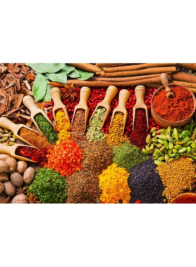 HUADA TOY 1000 Piece Puzzles For Adults Colourful Spices Jigsaw Puzzles For Adults And Kids 1000 Piece Educational Games Colorful Puzzles For Home Decoration(27.6"X 19.7") - Image 1