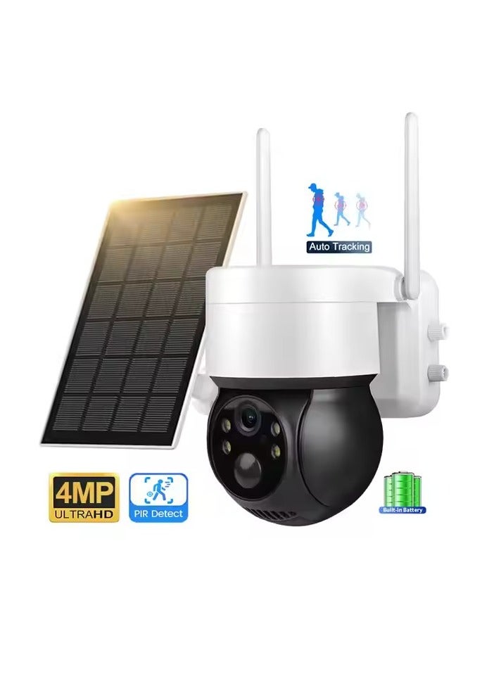 Furtey Solar Security Camera Outdoor, Wireless WiFi 1080P Camera for Home Security System Surveillance Camera with HD Night Vision - Image 1