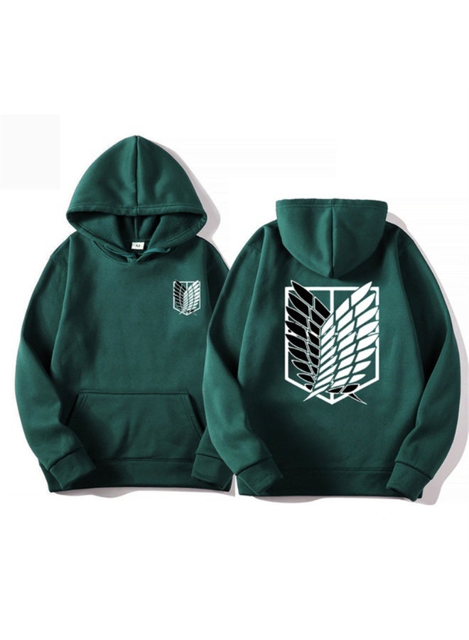 general Attack on Titan Sweater Investigation Corps Hooded Hoodie Trendy Sweater Jacket - Image 1