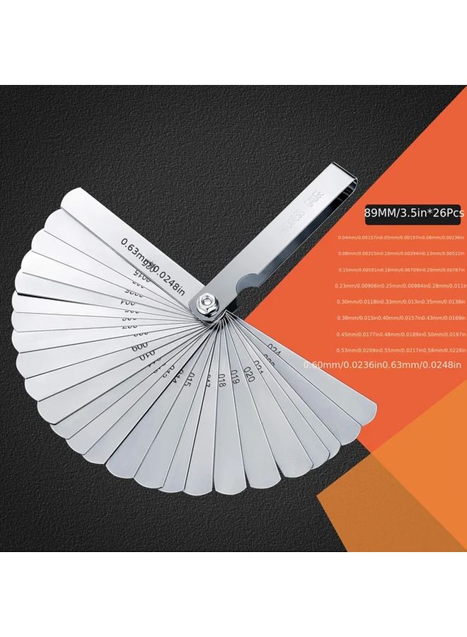 32 Blades Stainless Steel Sensor Dual Marker Metric and Imperial Measuring Tools - Image 5