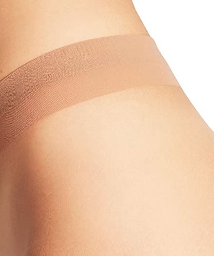 FALKE Women's Shelina 12 Denier Tights, Glossy Finish, Narrow Waistband, Ultra-Sheer Fine Transparent, Nylon, Beige (Sun 4299), M, 1 Pair - Image 3