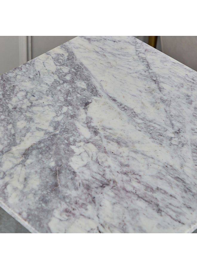 Home Box Portola Marble Top End Table 55 x 55 x 55 cm  - Image 3