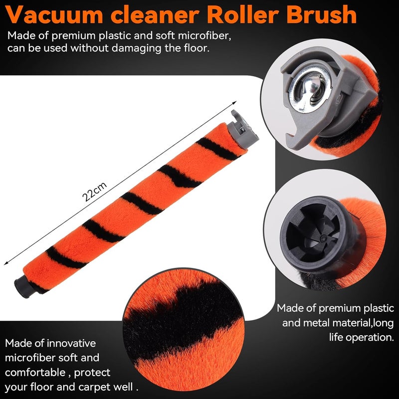 BeiLan Filter Replacement Kit Main Roller Brush for Shark NZ801UK,NZ801UKT, NZ801UKTSB, Come with Main Roller Brush, HEPA filter & Foam Filter - Image 3