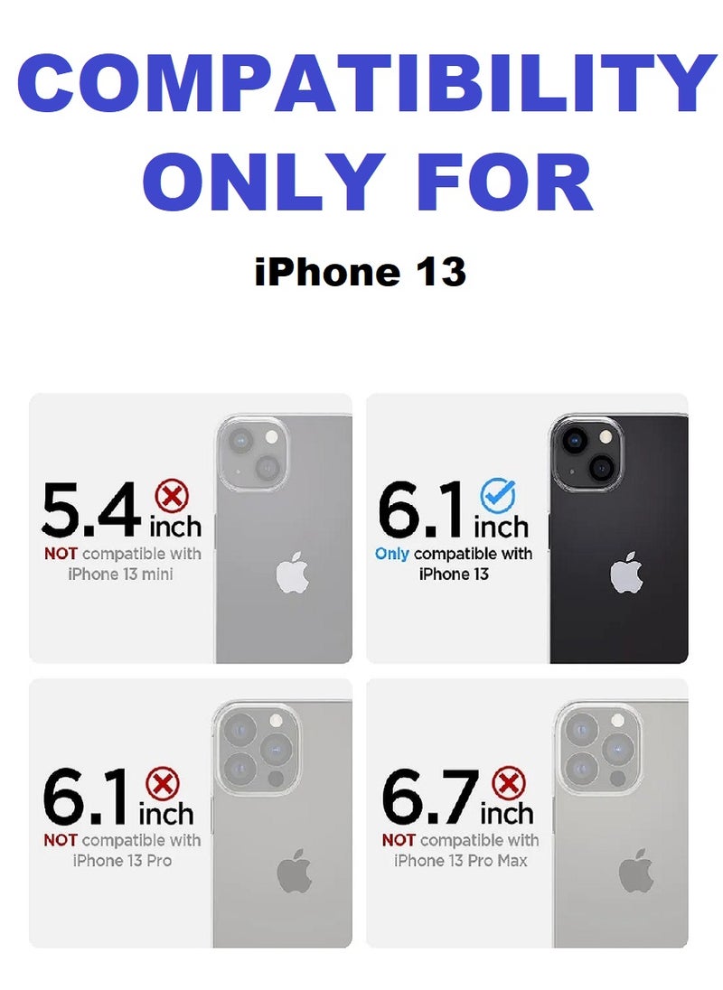 we3 2 Pieces Tempered Glass Screen Protector Anti-Spy Privacy Designed For iPhone 13 Full Glue Edge to Edge Full Screen Coverage And Bubble Free  - Image 3