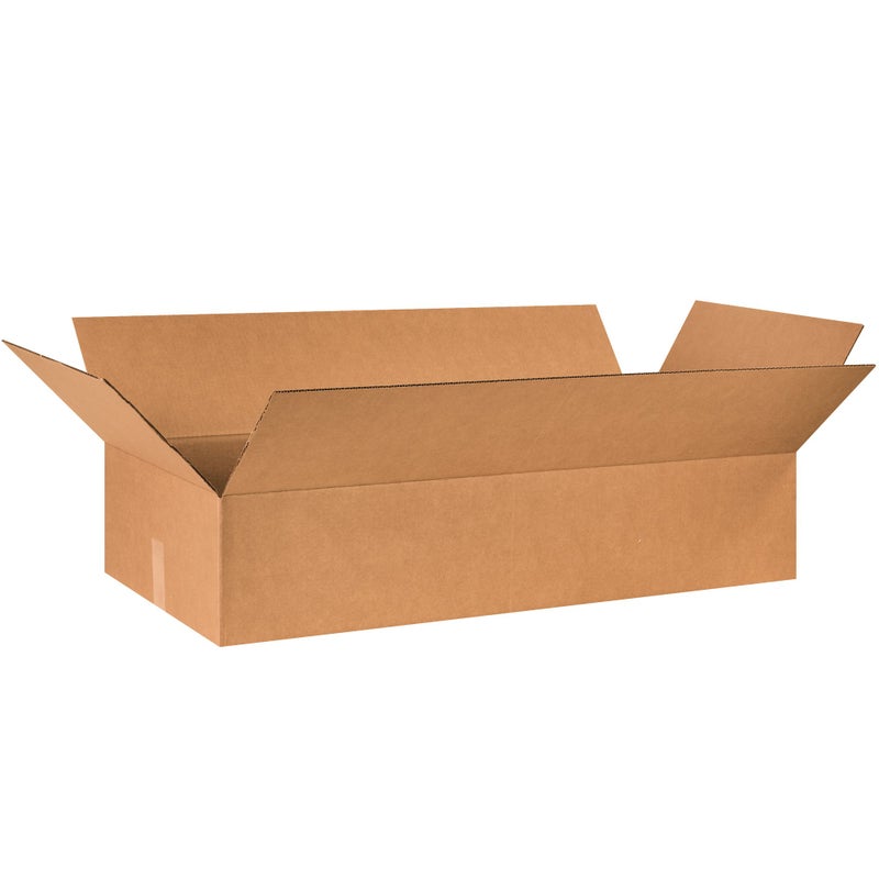 BOX USA 40x18x8 Corrugated Boxes, Large, 40L x 18W x 8H, Pack of 10 | Shipping, Packaging, Moving, Storage Box for Home or Business, Strong Wholesale Bulk Boxes - Image 1