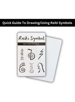 Lashicorn Reiki Symbol Guide Flip Book Laminated 2 X 3.5” Inches Cards Step By Step Drawing And Symbol Use With Reiki Clients For Session Notes Ultimate Healing  - Image 2
