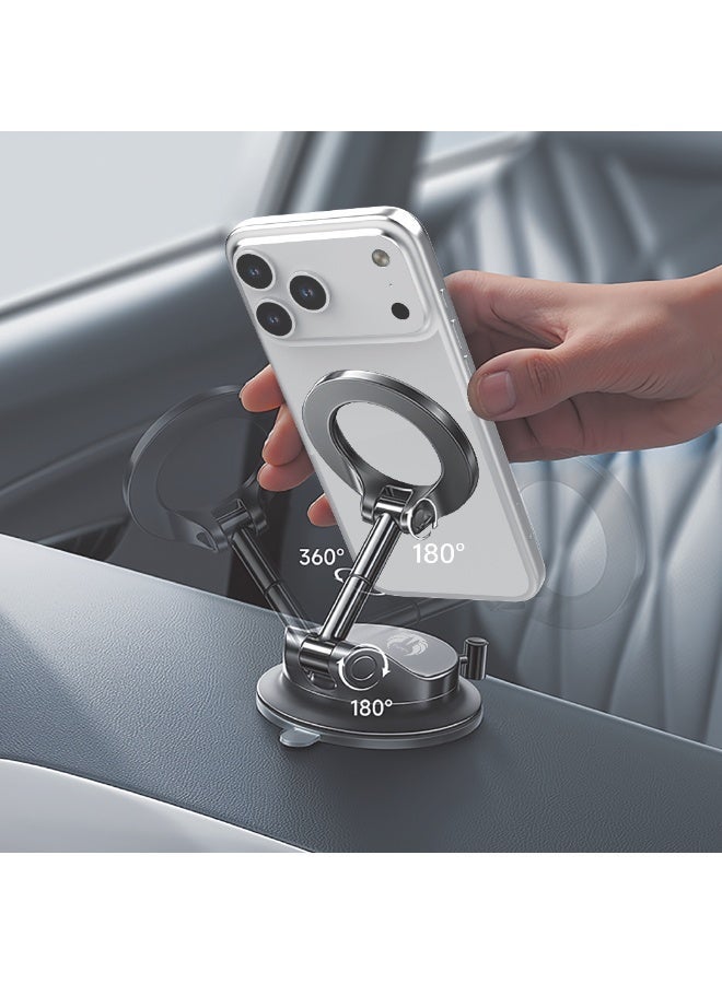 YOUFO Magnetic Phone Holder with Strong Suction Cup – 360° Rotation - Image 3