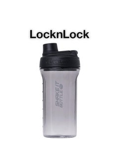 LOCK & LOCK LocknLock Tritan Shake It Bottle Pro 850ml - Shatter-Resistant, Leak-Proof, and BPA-Free with Finger Loop - Black  - Image 1