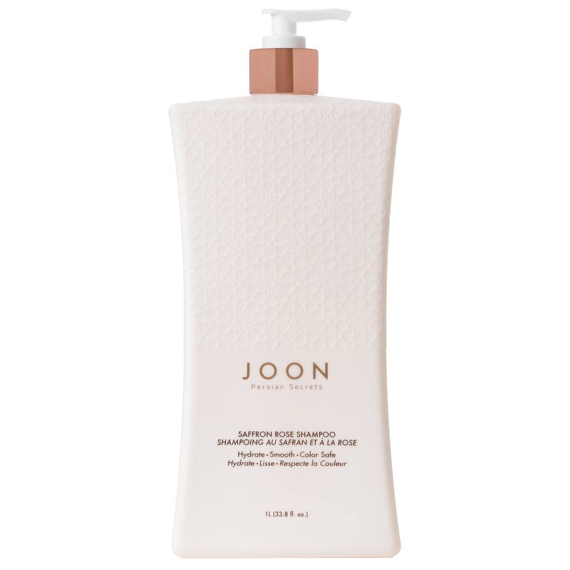Joon Saffron Rose Shampoo + Pomegranate & Pistachio Oil, 33.8 Fl. Oz. - Image 1
