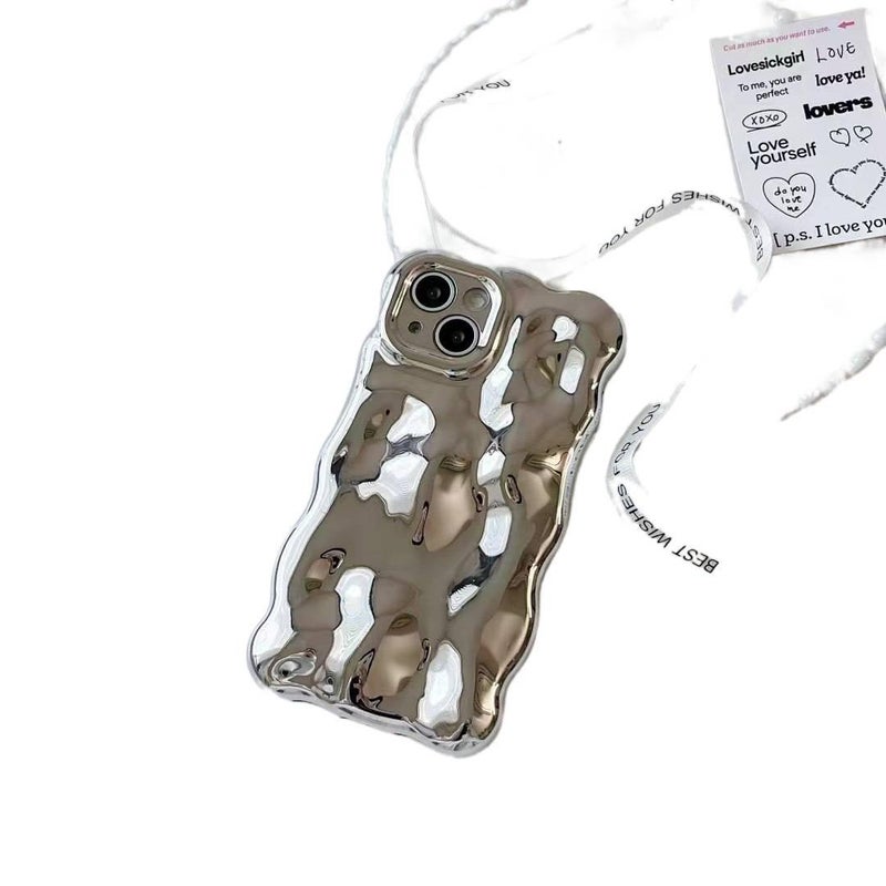 غطاء واقي، سيليكون حماية من السقوط، مقاوم للصدمات لـ iPhone 16 / 16 Plus / 16 Pro / 16 Pro Max من السيليكون - Image 4