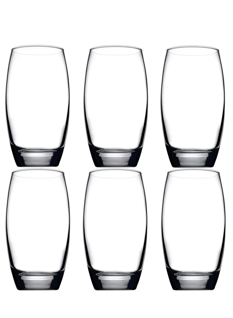 Barrel Long Drink Glasses Set of 6 - Image 1