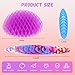 oyeftp Fidget Toy Big Fidget Toys Adults and Teens Funny Stretchy Sensory Stress Toy Fidget Sensory Squeeze Toys Relieves Stress and Anxiety Finger Toys for Teens with Autism ADHDPink - Image 4