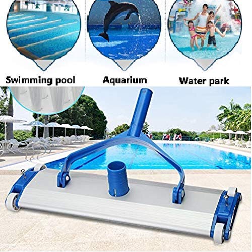 Helix Helix Swimming Pool Vacuum Head Heavy Duty 135 inch Aluminum Weighted Swimming Pool Vacuum Head on Wheels All Type of Floor Cleaner Suction Sweeper Maintenance Cleaning kit Tool Item - Image 5