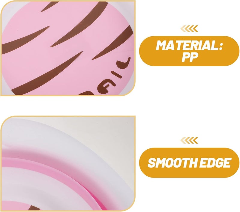 klarako Collapsible Dish Tub Bowl Portable Sink Wash Dish Basin Foldable Laundry Tub Face Washing Basin Camping Dish Washing Tub for Kitchen Sink Pink - Image 4