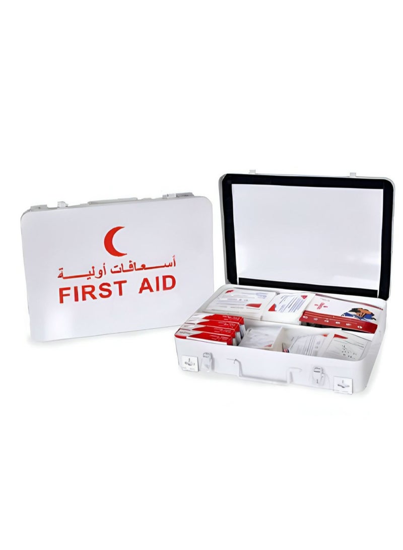 حقيبة الإسعافات الأولية رقم 2 -  – تصميم احترافي بغطاء صلب لتخزين أدوات الطوارئ الطبية - Image 2