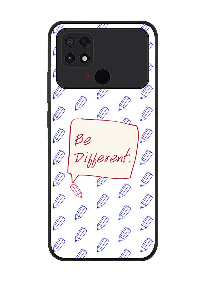 Stylizedd Rugged Black edge case for Xiaomi Poco C40 Slim fit Soft Case Flexible Rubber Edges Anti Drop TPU Gel Thin Cover - Be Different - Image 1