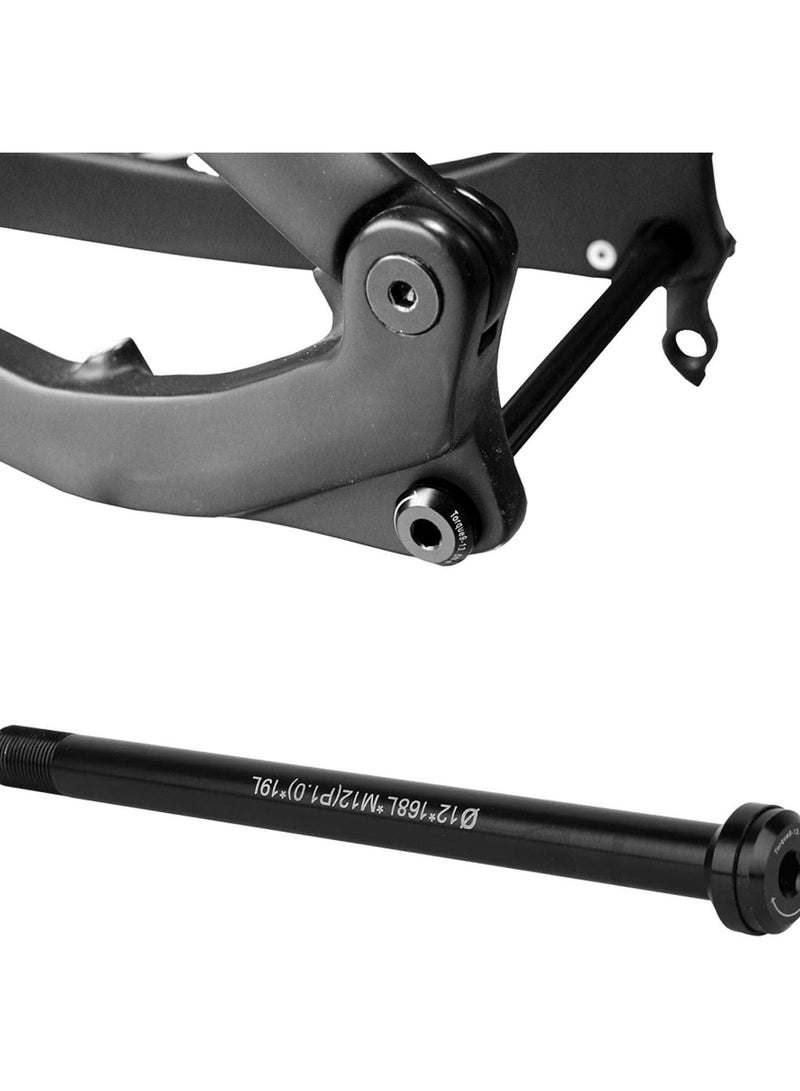 GGOOT Bicycle Rear Hubs Thru Axle, Aluminum Alloy Quick Release Axle for Mountain Bike Frames and Forks M12x1.0 Hub - Image 4