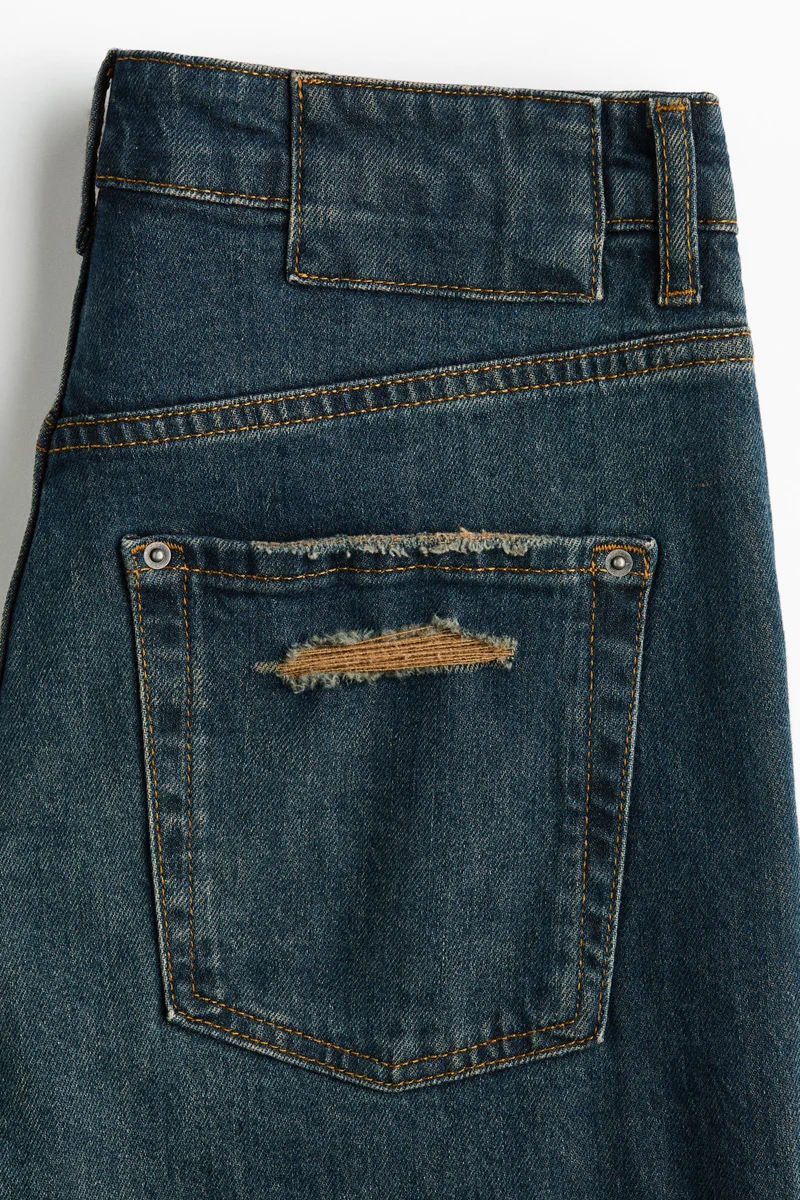 H&M  Straight Regular Waist Jeans for Women | Best Price UAE