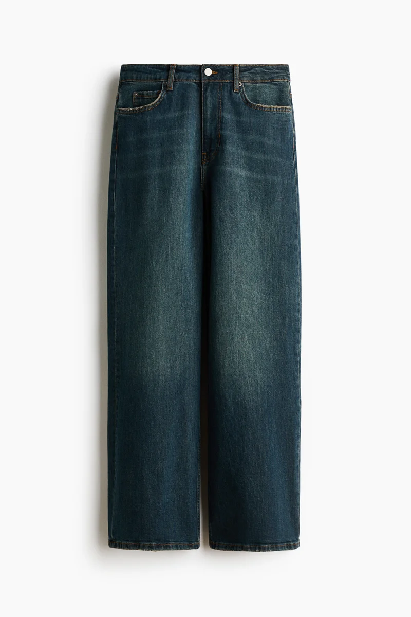 H&M  Straight Regular Waist Jeans for Women | Best Price UAE