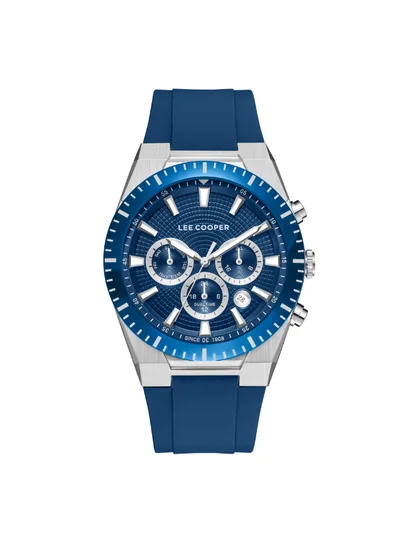 Lee Cooper Men's Silicone Multi Function Watch LC08088.399 - 42 mm