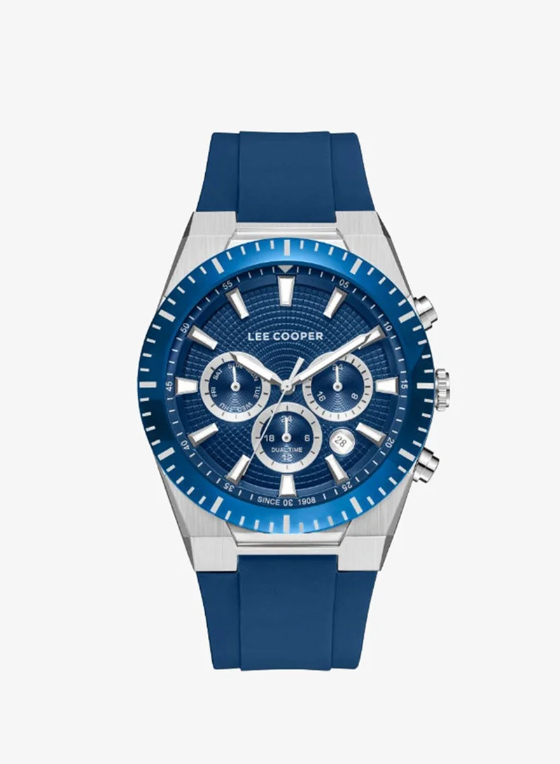 Lee Cooper Men's Silicone Multi Function Watch LC08088.399 - 42 mm