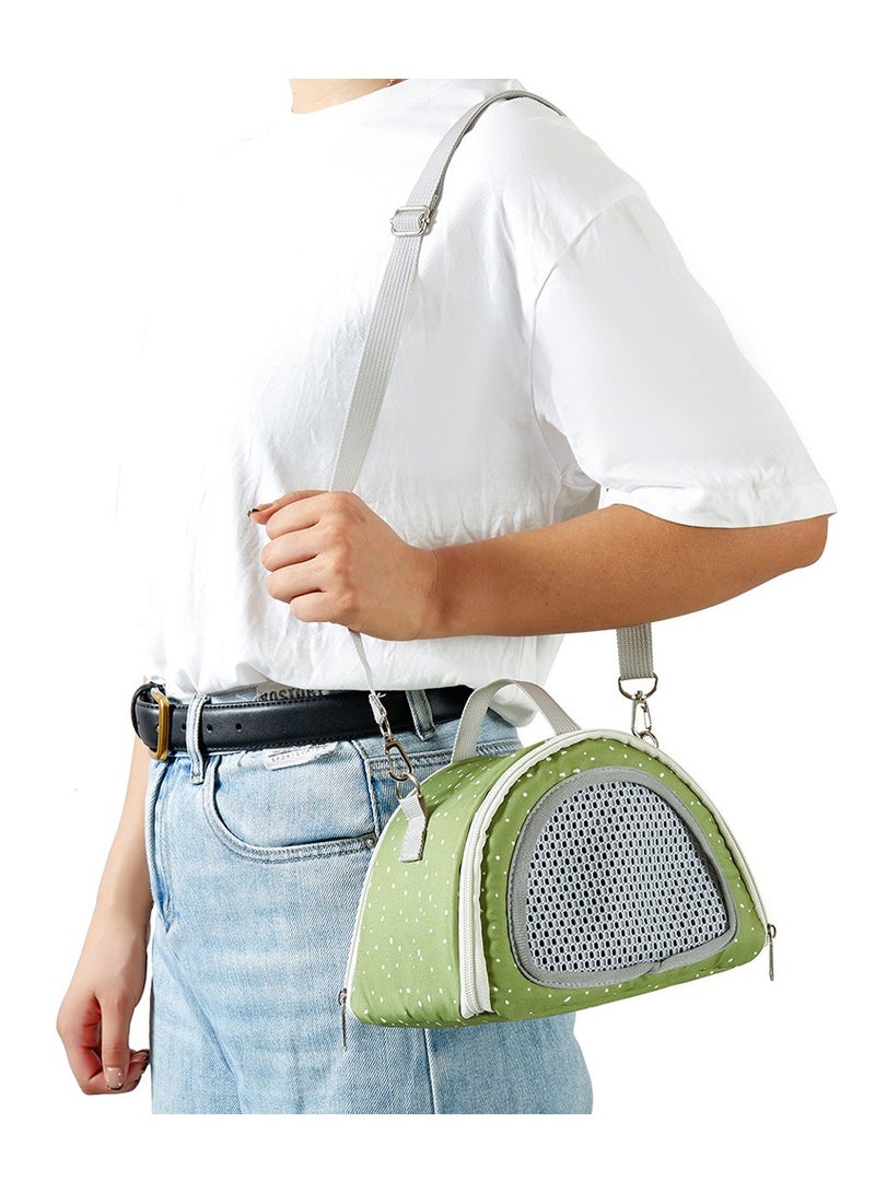 general Hamster bag squirrel takeaway bag hedgehog outing bag honey glider chinchilla four seasons outdoor lizard small pet cross-body bag - Image 4