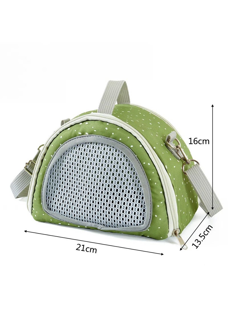 general Hamster bag squirrel takeaway bag hedgehog outing bag honey glider chinchilla four seasons outdoor lizard small pet cross-body bag - Image 2