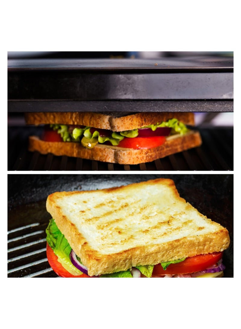 سونفير Sandwich maker/Mini Grill – 750 Watt 750 W SF-6078 multicolour - Image 4