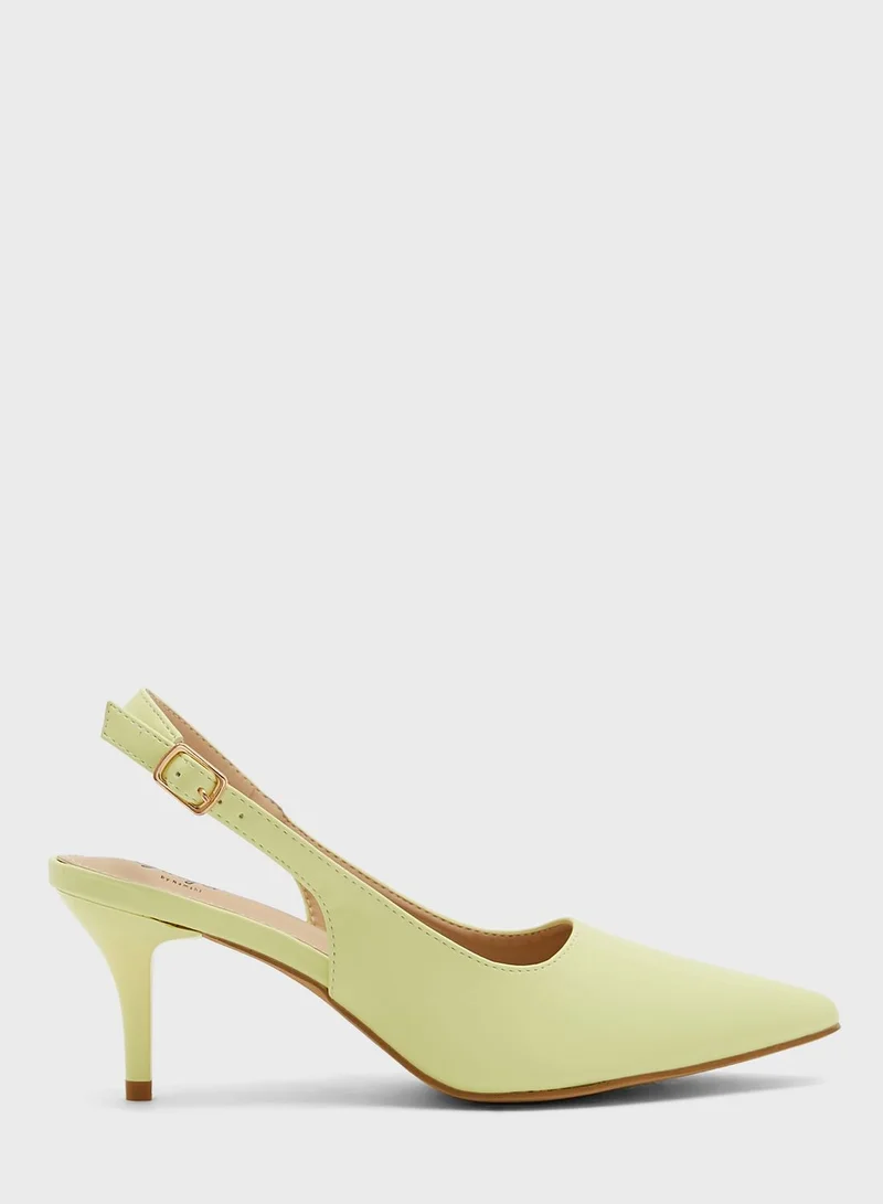 Ginger Slingback Pointed Pump
