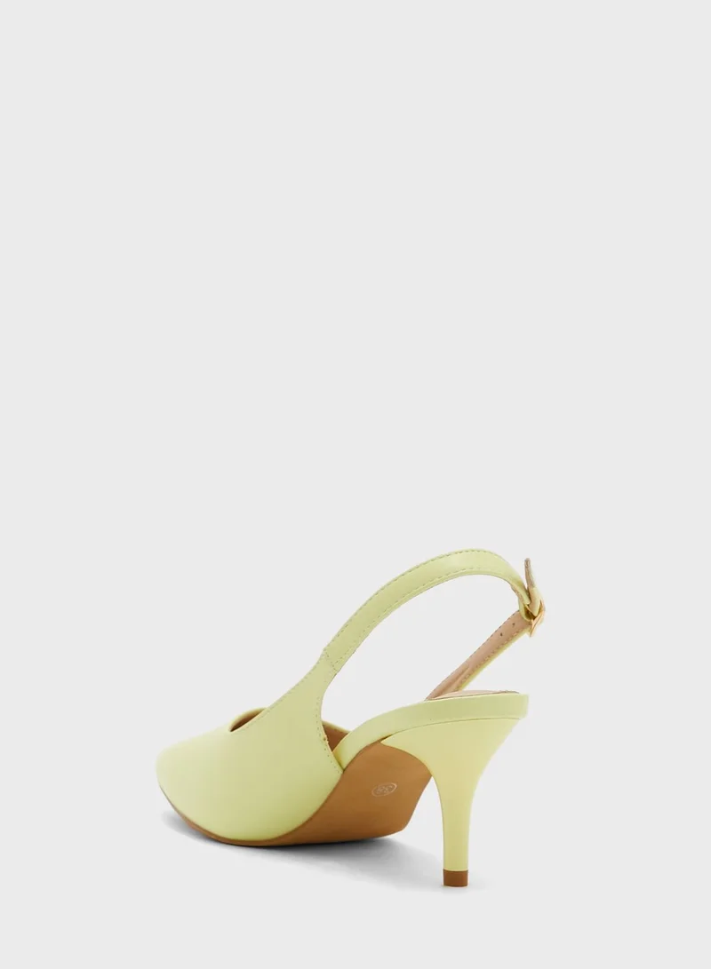 Ginger Slingback Pointed Pump