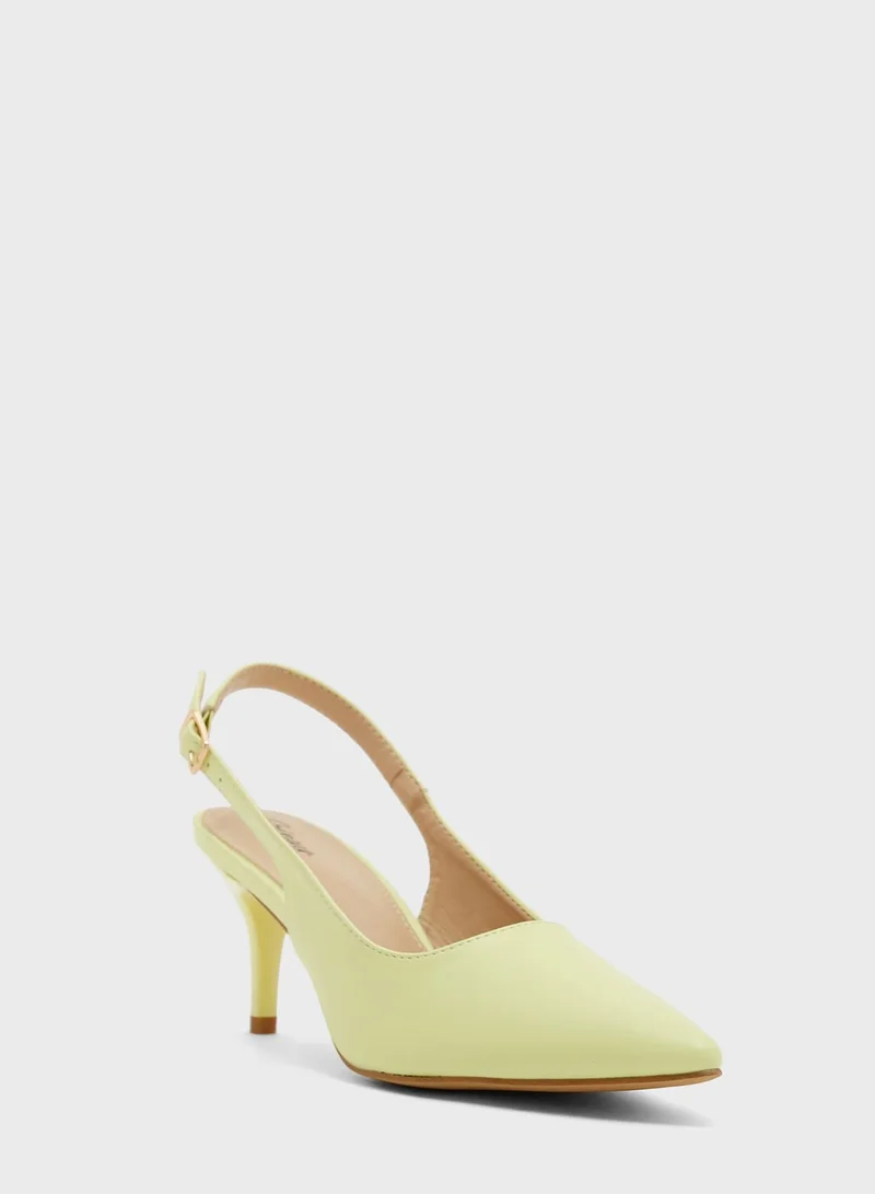 Ginger Slingback Pointed Pump