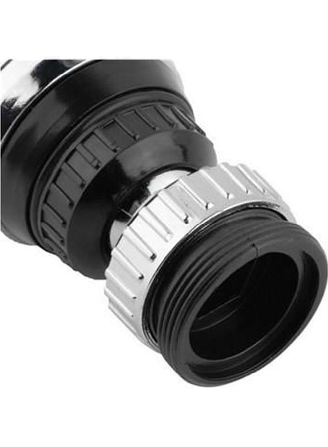 NIBEMINENT Home Kitchen Water Tap Aerators Saving Male/Female Filter Faucet Bathroom Diffuser Sprayers Silver/Black - Image 2