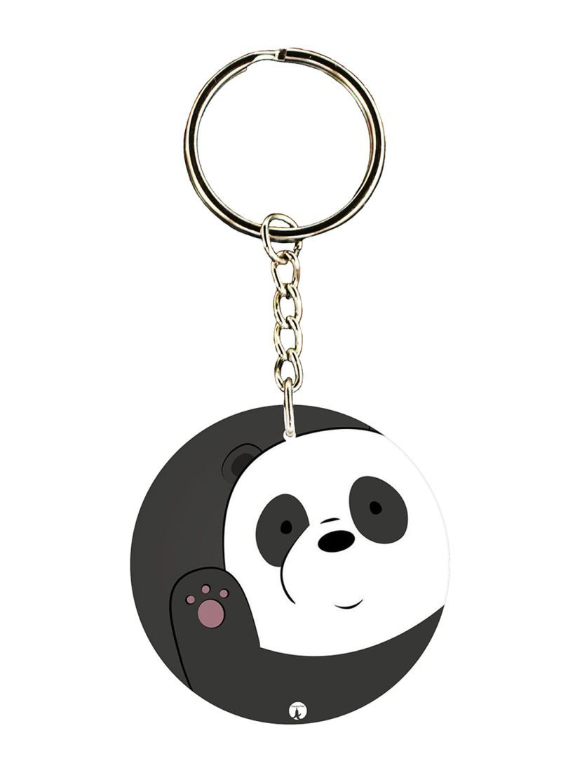 RKN A Panda Printed Keychain
