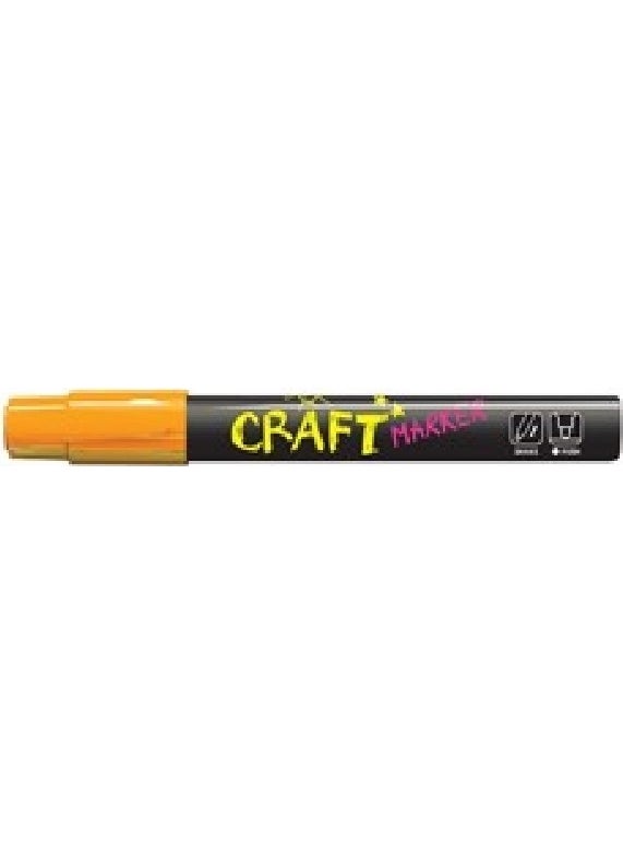 Amos - Markor Craft Marker Pen Neon Orange 12-pack - Image 1