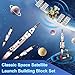 Sciencow Space Exploration Shuttle Toys for Boys STEM Aerospace Building Kit Toy with Rocket Space Shuttle Moon Buggy and Satellite Best Gifts for 6 7 8 9 10 Year Old Boys 415 PCS - Image 3