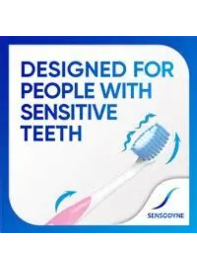Sensodyne ToothBrush for Sensitive Teeth Multi Color Extra Soft - Image 3