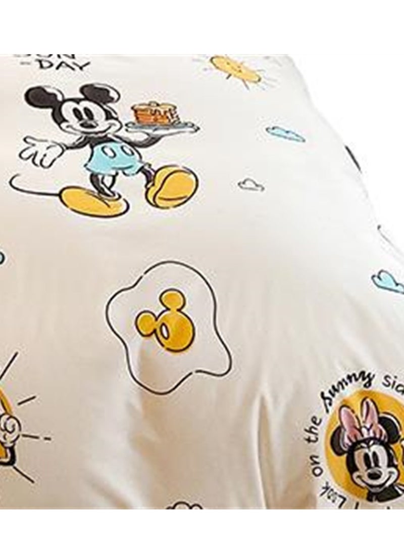 4pcs bedding set 2 pillowcases 1 quilt cover 1 bed sheet four-piece set with creative and fashionable styling - Image 3