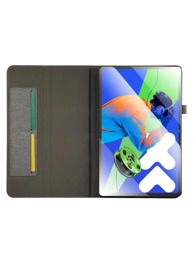 General Case Cover Compatible with Lenovo Xiaoxin Pad Pro 12.7 inch (2nd Gen, TB373FU/TB375FC) TPU Bumper Folding Stand Xiaoxin Pad Pro 2025 Case with Auto Wake/Sleep  - Image 4