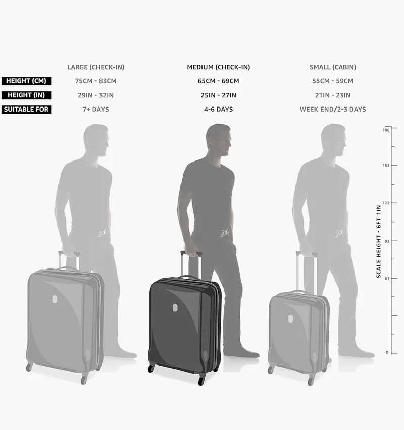 DELSEY Paris 70 Optimax Lite 70 Cm Softcase 4-Double Wheeled Expandable Check-In Luggage Trolley - Purple  | Best Price UAE