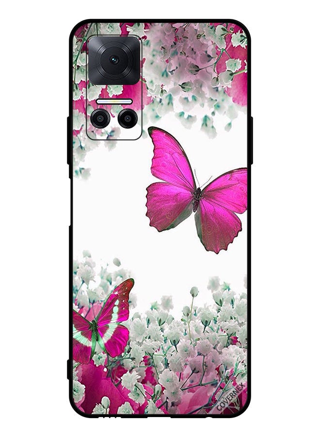 Covernex Protective Case Cover For Honor Play6T Butterfly And Flowers - Image 1