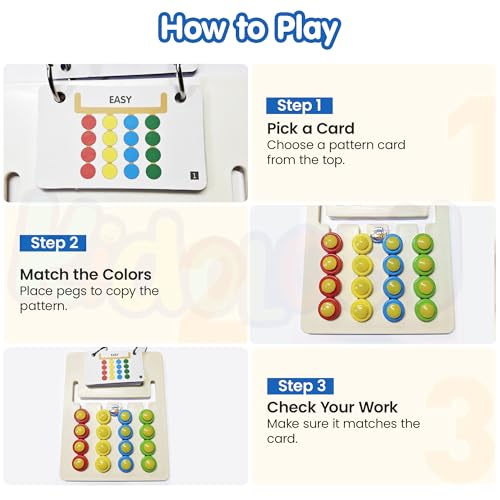 Kidology Sensory Fidget Toys for Kids Toddler Boys,Sensory Activity Board for Stress Anxiety Autistic ADHD, Calm Down Travel Airplane Essentials Toys for 3+ Year Old, Stuffers Gifts for Boy and Girls - Image 4