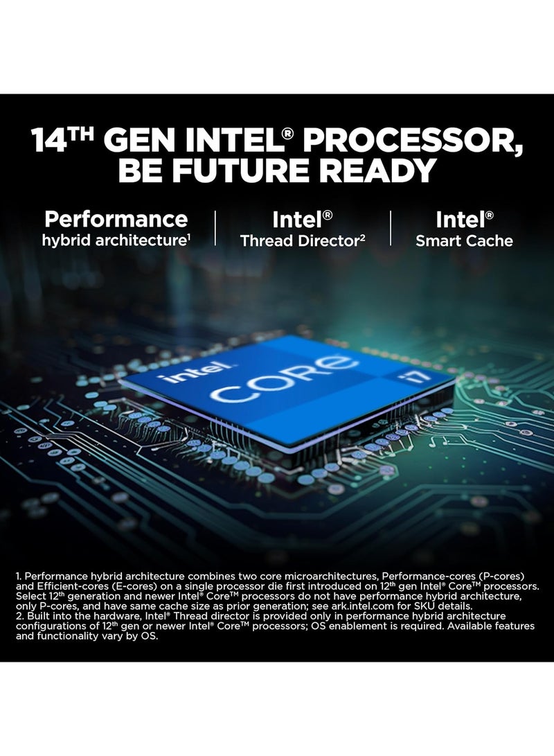 HP لابتوب OMEN للألعاب (نسخة محدثة) 16 مع شاشة FHD بحجم 16.1 بوصة، معالج Core i7-14650HX/32GB RAM/1TB SSD/بطاقة رسومات NVIDIA GeForce RTX 4060/Windows 11 - Image 2