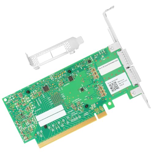 Vogzone 100GbE NIC Card for Mellanox MCX556A-EDAT, PCIe 4.0 x16 100Gb Ethernet NIC with Mellanox ConnectX-5 VPI Chipset, Dual QSFP28 EDR IB Network Card Support RDMA - Image 4