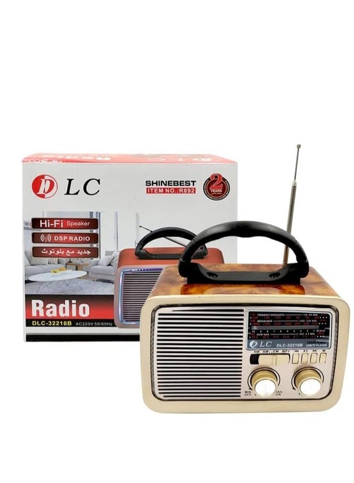DLC DLC radio with Bluetooth, AUX and USB  - Image 5