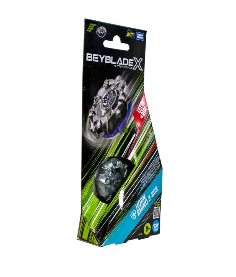 بي بليد مجموعة معززات لعبة بي بليد إكس هورن راينو 3-80 إس - Image 1